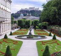 Le pittoresque Jardin Mirabell, Salzbourg