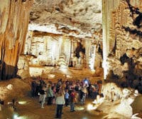 La grotte de Cango, en Afrique du Sud