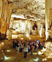 La beauté naturelle des grottes de Cango, Le Cap