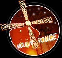Le célèbre Moulin Rouge, Paris