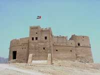 Le fort de Fujairah, Emirats Arabes Unis