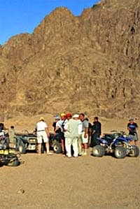 Excursion en quad dans le désert égyptien, au départ de Hurghada