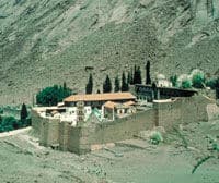 Le monastère de Ste Catherine et le mont Sinaï