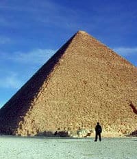 La pyramide de Chéops, Gizeh