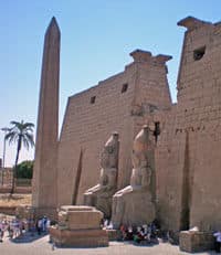 Le temple de Louxor, en Egypte