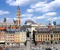 Un panorama extraordinaire de la ville de Lille