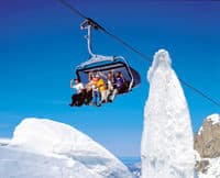 Traversant le magnifique paysage alpin en Ice Flyer, Lucerne