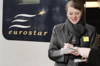Le service clientèle au terminal d'Eurostar, Paris