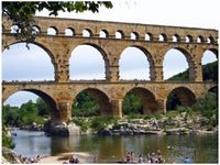 Le célèbre Pont de Gard