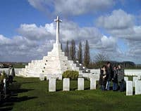 Un des premiers sites de champs de bataille à la Somme