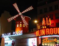 Spectacle au Moulin Rouge à Paris