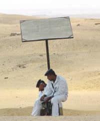 Au milieu du désert de Charm el Cheikh
