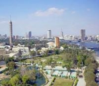 Une vue d'ensemble de la ville du Caire