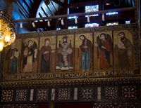 L'église suspendue, la plus ancienne église chrétienne d'Egypte du Caire