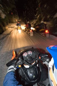 Aventure en motoneige à Blackcomb Mountain