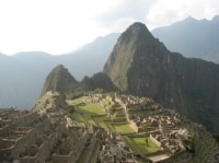 Le paysage panoramique de Macchu Picchu
