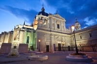 Visite des illuminations de Madrid en soirée