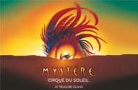 L'affiche de Myst&egrave;re par le Cirque du Soleil