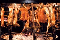 La grillade du fameux bœuf de l'Argentine