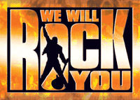 Le spectacle de We Will Rock You