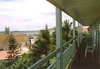 Vue du balcon de l'auberge de jeunesse, Nouméa