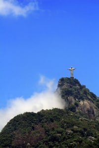 La statue du Christ Rédempteur surplombant Rio