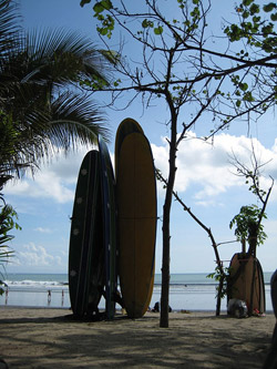 Plage de rêve et surf à Bali