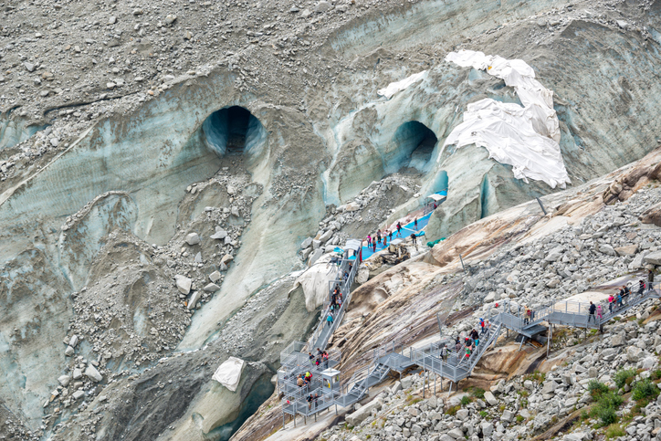 Mer de glace Mont Blanc