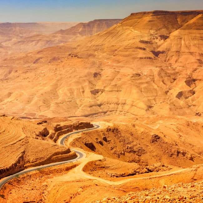 Wadi Mujib - Zone protégée du Wadi Rum