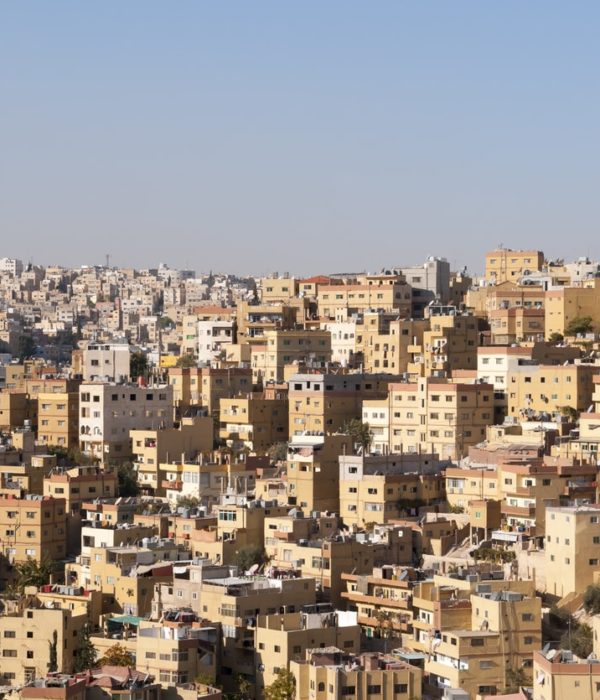 Skyline d'Amman - Photographie de stock