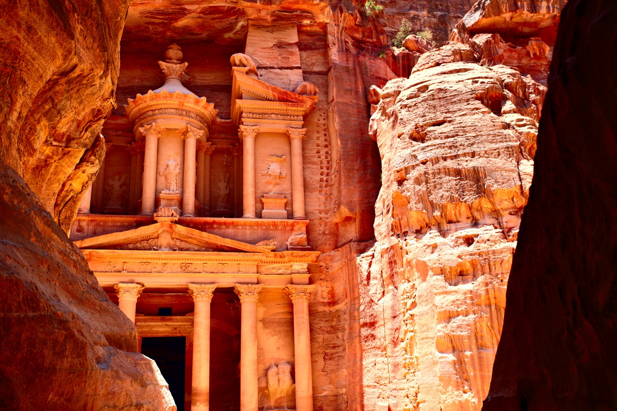 Petra - Zone protégée du Wadi Rum