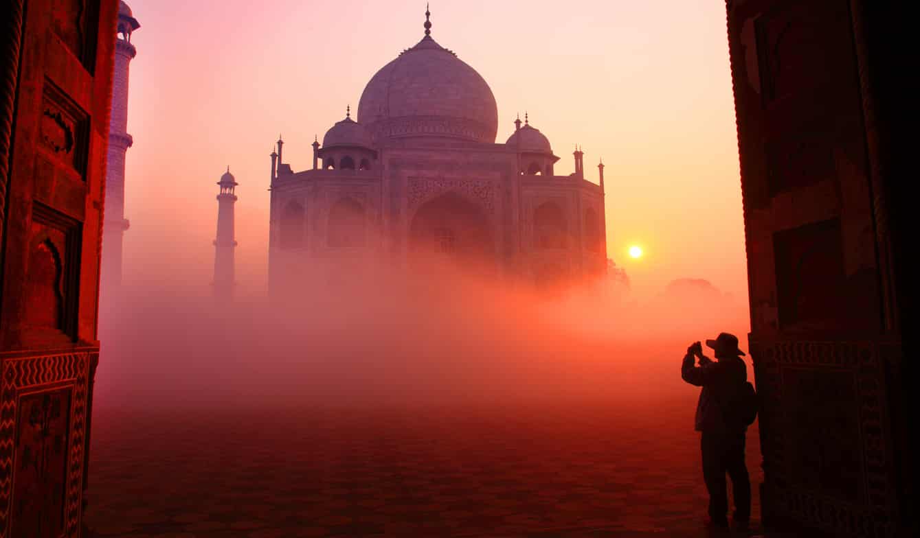 Taj Mahal - Fort d'Agra