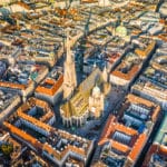 La Hofburg - Photographie aérienne