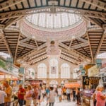 Le marché central de Valence - Photographie de stock