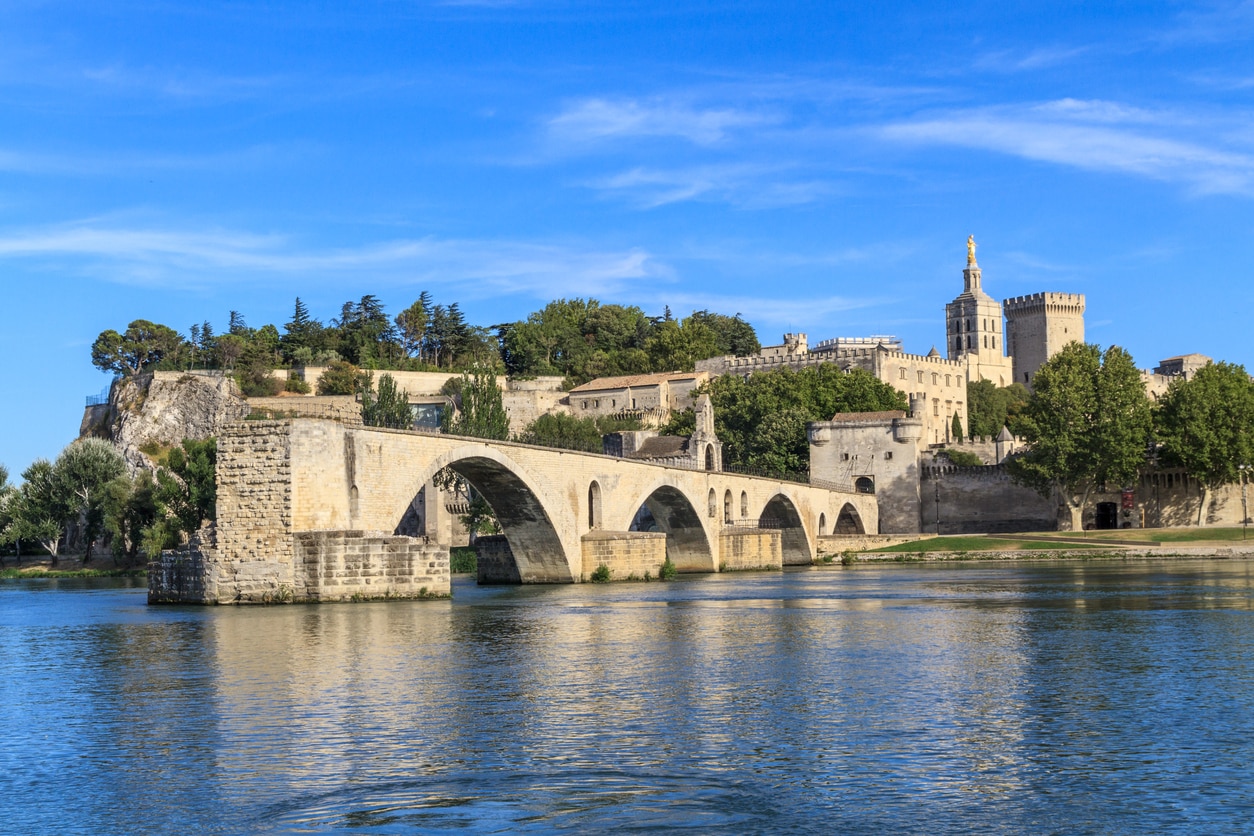 Palais des Papes - Pont d'Avignon