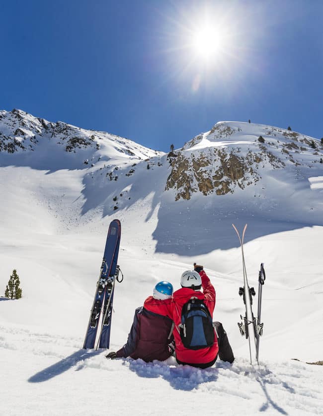 Ski alpinisme - Station de ski
