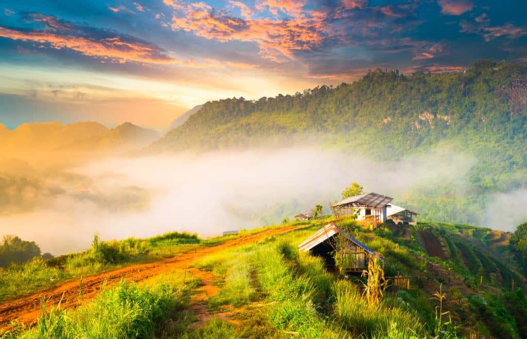 Montagnes du nord, Thaïlande