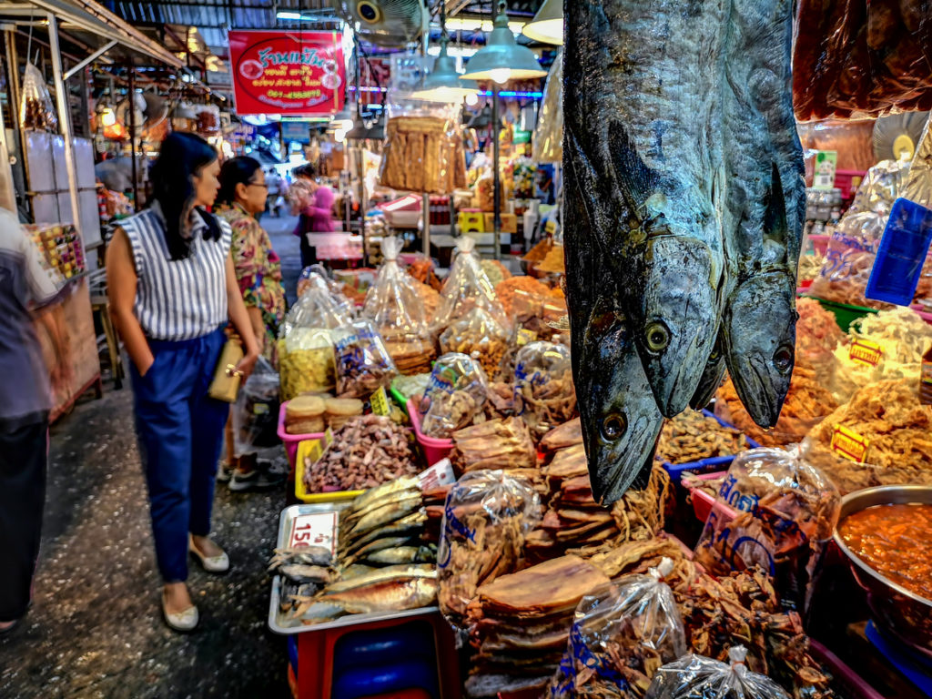 Ancien marché aux poissons frais de Hua Hin