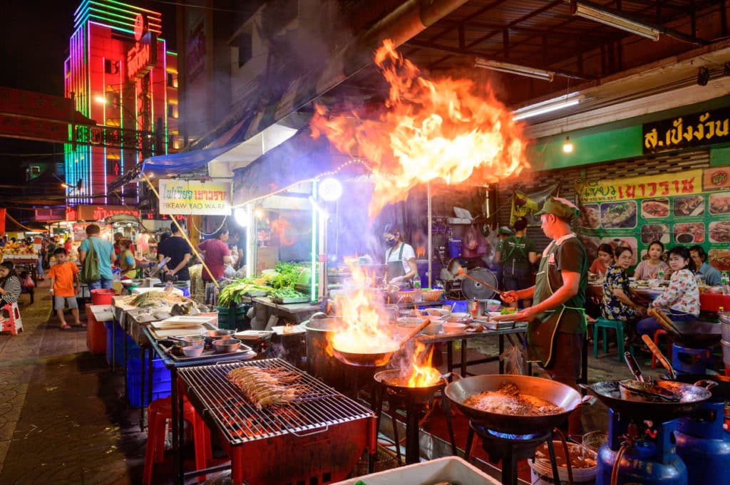 Street food à Bangkok