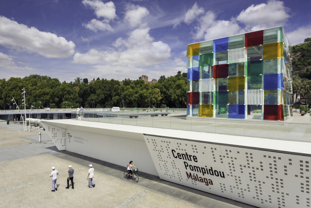 Culture et patrimoine de la destination Málaga : le Centre Pompidou