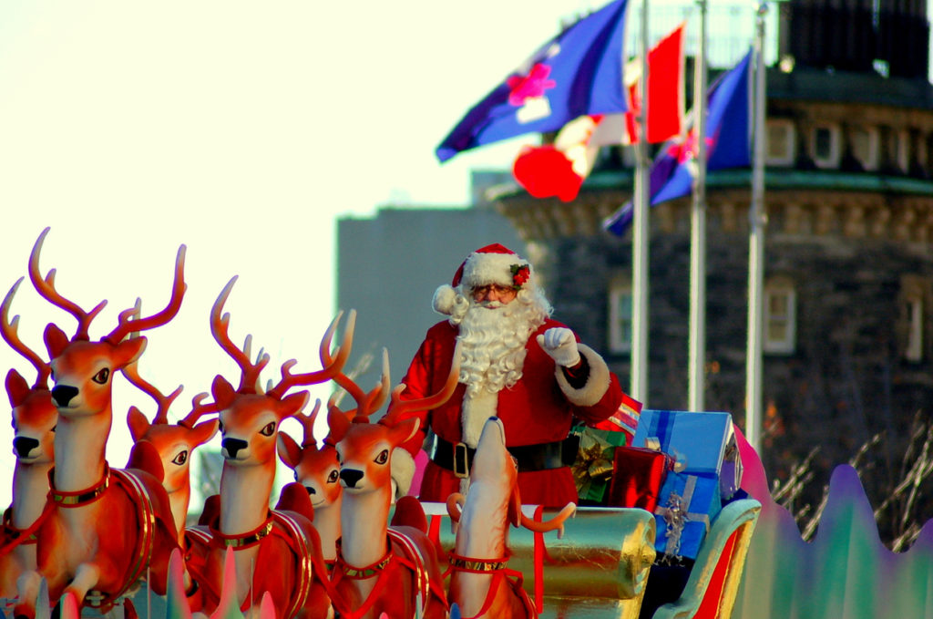 La parade de Noël à Toronto
