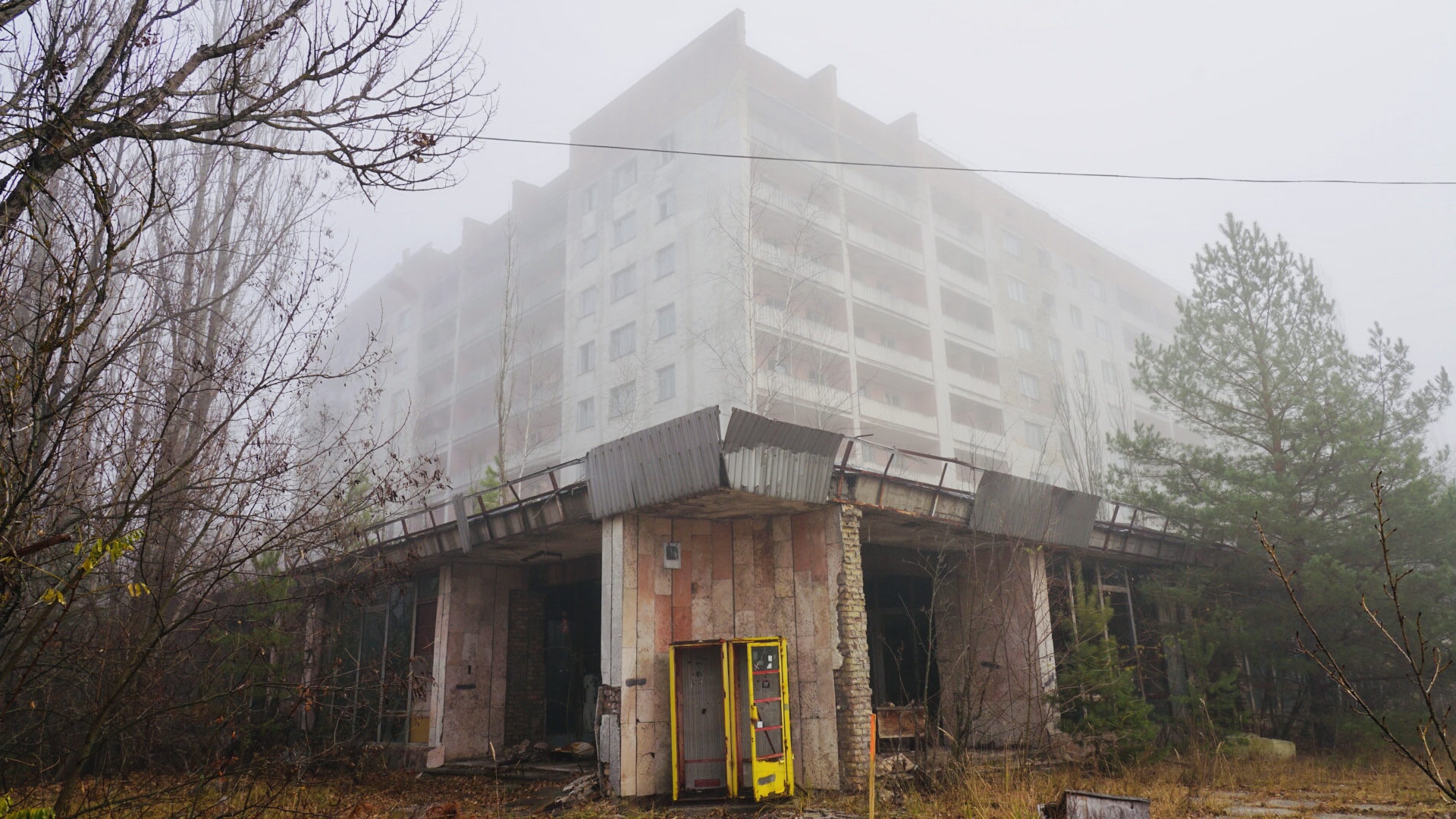 Visite de Tchernobyl en hiver 