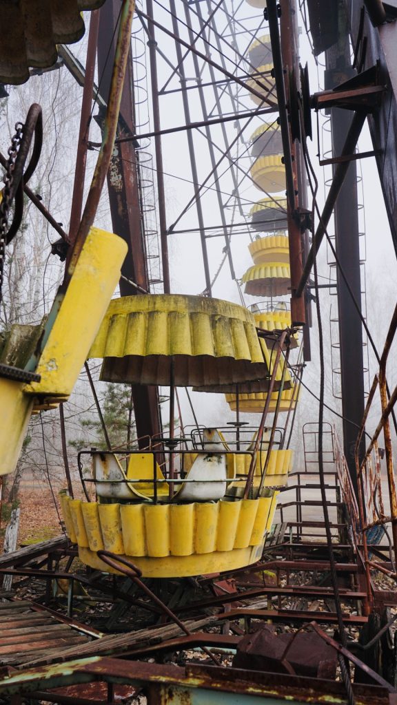 Visite de Tchernobyl : la grande roue de Pripyat