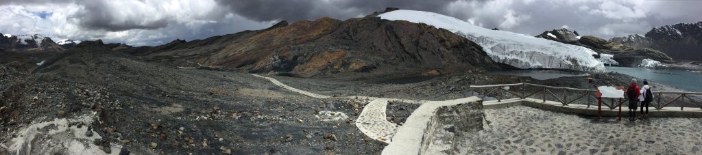 Glacier péruvien