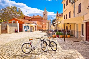 Ville historique de la place pavée de Nin, Dalmatie, Croatie
