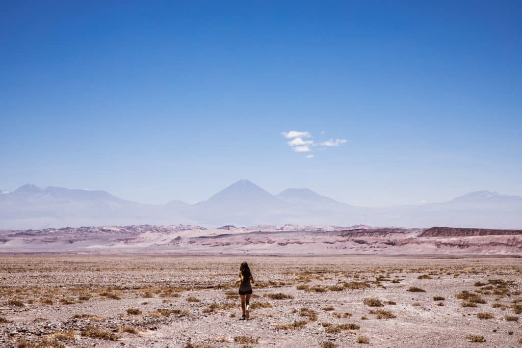 Voyages transformationnels par la marche dans le désert d'Atacama, Chili