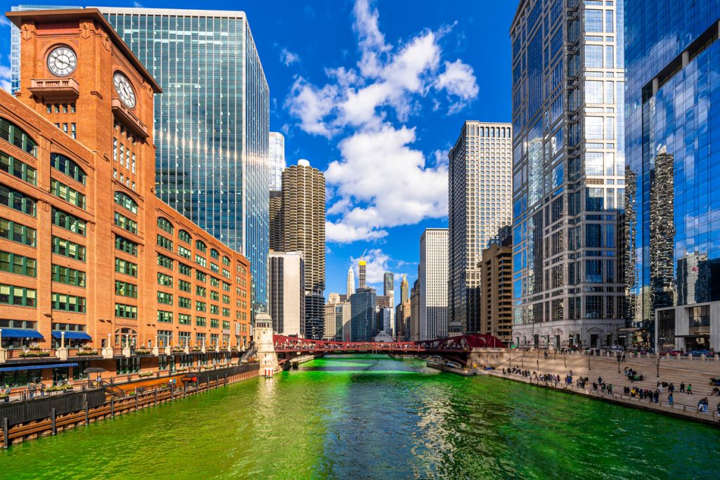 Fêter la Saint-Patrick dans le monde : Chicago