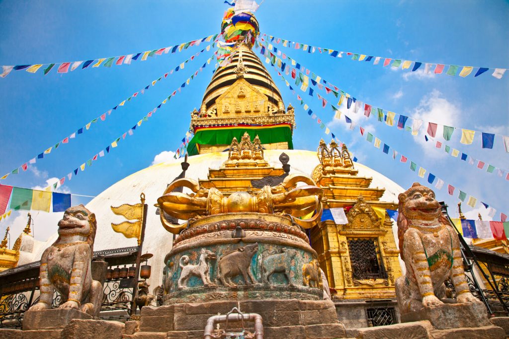 Voyage spirituel au Népal - Stupa Swayambhunath - Katmandu, Népal