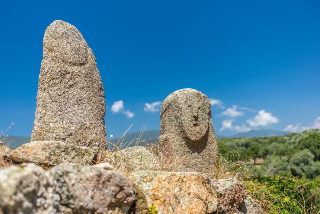 Le site préhistorique de Filitosa, dans les environs proches de Propriano, Corse