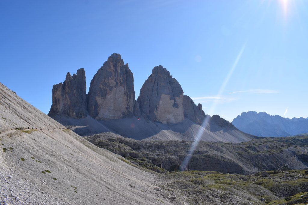 Randonnée des Tre Cime di Lavaredo, Dolomites, Italie